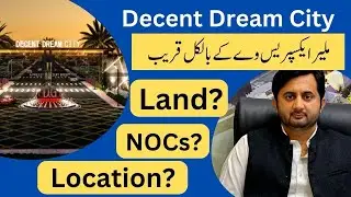 Decent Dream City New Project Located On Prime Location Of M9 Motorway | Payment Plan & NOCs