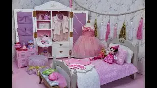 American Girl Back to School Barbie Pink Room With New Collection!