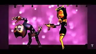 Makeshift creations robot bendy dancing (read the description)