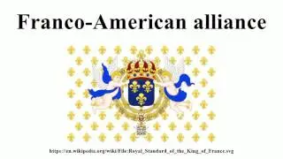 Franco-American alliance