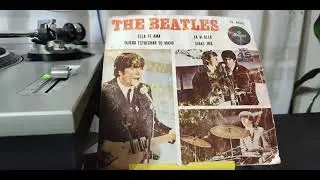 The Beatles EP Discos Musart M&eacute;xico 1964 I Saw Her Standing There