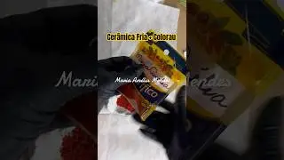 DIY - Cer&acirc;mica Fria + Colorau #artesanatocriativo