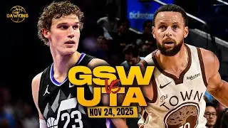 Golden State Warriors vs Utah Jazz Full Game Highlights | Nov 24, 2025 | FreeDawkins