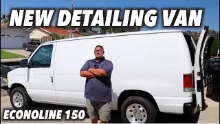 Мой новый фургон для детейлинга &mdash; Econoline 150 &mdash; эстетический детейлинг автомобиля