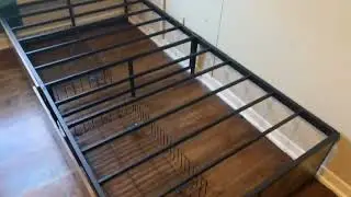 Twin XL Bed Frame with 2 XL Storage Drawers Review, Twin XL Bed Frame  9 Slats & 2 Drawers for Stora