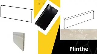 Industry plinthe hydraulic tile size 20x10