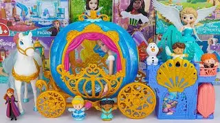Disney Princess Toy Collection Unboxing | Disney Frozen Elsa, Anna & Cinderella&rsquo;s Pumpkin Carriage