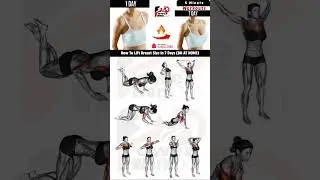How To Lift Breast Size In 7 Days (DO AT HOME) By Power Workout 4D