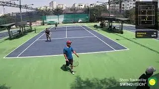 Tim / Kien vs Coach and Student doubles tennis Feb 2023 . 6-2 win