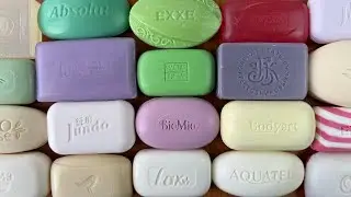ASMR SOAP HAUL- Opening sound, mini tapping-ASMR/ SATISFYING VID