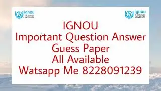 IGNOU MAJMC /MAJDM /MAJAE MASS JOURNALISM NOTES / IGNOU MASS JOURNALISM GUESS PAPER /WTSP 8228891239