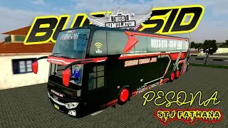 PESONA STJ FATHANA VOLVO VOYAGER | MOD JB3 UHD MD Creation | MOD BUSSID TERBARU