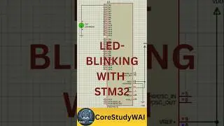 LED Blink with STM32|Beginner Embedded Systems #engineeringstudents #studentlife #led stm32#stm32