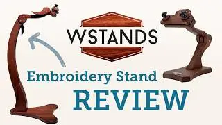 Is the Sequoia Floor W-Stand worth it? #handembroidery #embroiderystand