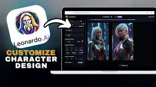 How to Customize Character Designs with Leonardo.Ai in SECONDS!