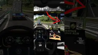 Truckers MP Heavy Car Drivers #shorts #ets2 #tmp #truckersmp