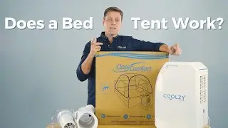 How does a Coolzy Igloo bed tent work?