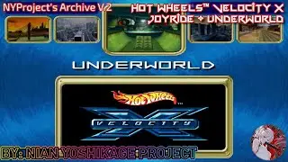 Hot Wheels Velocity X - Gameplay - Joyride - Underworld - All Gears And The Key