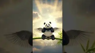 &ldquo;Dream big, fly high 🐼☁️✨ #AICutePanda #EmotionalShorts #ViralMoment&rdquo;