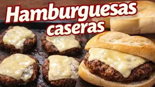 Hamburguesas caseras🍔🍔simples y rápidas