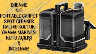 Dreame N10 Portable Carpet Spot Cleaner / Halı & Koltuk Yıkama Makinesi Kutu Açılışı & İnceleme!