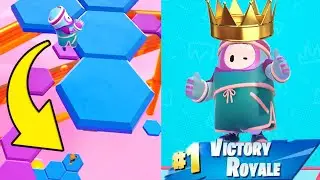 My First Win in Fall Guys | No Commentary No Music | PS4 Gameplay