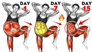 30 Min Standing Abs Workout For Beginners That Melts Flabby Stomach Fast | No Floor