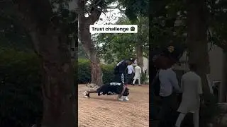 Do you trust you friends to try this with them ⁉️😂#trust #shorts #divine #baazigar #viralshort #fyp