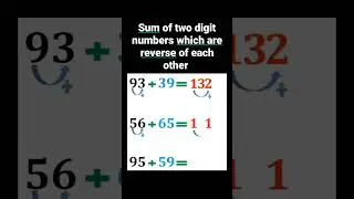 Addition Hack #shorts #math #maths #mathematics #mathstricks #viral #mathfact #calculus #shortsvideo