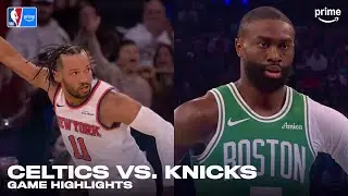 Celtics vs. Knicks Full Game Highlights | NBA on Prime