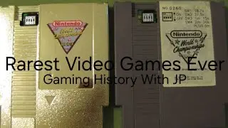 Rarest Video Games Ever- Gaming History With JP