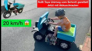 Wenn man ein Rolly Toys im Sperrm&uuml;ll findet&hellip; und einen Akkuschrauber hat