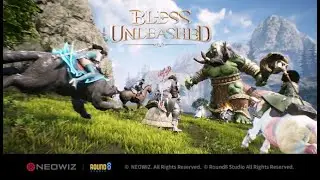 블레스 언리쉬드 마지막 CBT 2일차 가디언 24레벨  BLESS UNLEASHED KOREA