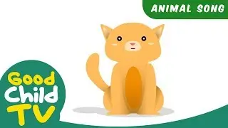 Kids Song - The Cat Song | Animal Songs