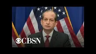 Labor Secretary Alex Acosta defends handling of Jeffrey Epstein case