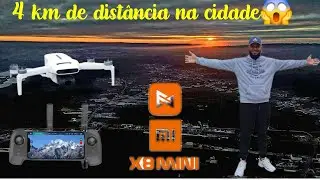 FIMI x8 mini v2 foi a 4km tranquilo na cidade