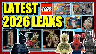 НОВЫЕ УТЕЧКИ LEGO! Marvel, Star Wars, Ideas, LOTR и многое другое!