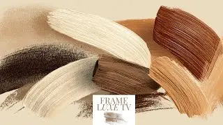 Boho Aesthetic Warm Earth Tone Abstract Neutral Art Frame for Your TV | 1 Hour Still Image | 4K