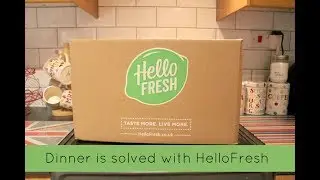 Dinner is solved with HelloFresh #AD