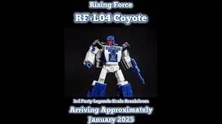 Rising Force RF-L04 Coyote (3rd Party Legends Scale Breakdown) #breakdown #transformers #3rdparty