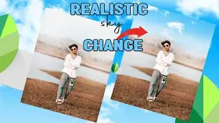 Realistic SKY Changing Photo Editing😱Snapseed🔥