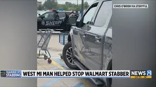 Man who helped stop Walmart stabber: Like there was 'a demon in him'