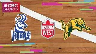 Canada West: Men's Basketball - Lethbridge Pronghorns vs Regina Cougars | #CBCSports