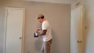 Cutting around trim and baseboards