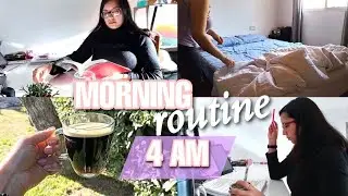 Mi rutina de mañana 4 AM (morning routine) | Mente Exitosa