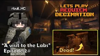 Minecraft Decimation Requiem - In search of the military lab (CDC) (let's play ep 2)