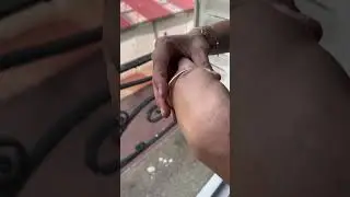 Bracelet jonc or rose