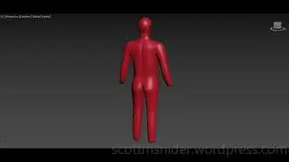 Flame: 3DS MAX Practice Polygon Modeling Model Video #98 (01-15-2026)