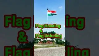 Flag Hoisting vs Flag Unfurling#factserubaruwithalim#trendingshort
