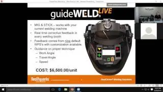The Power of LIVE: An Overview of the guideWELD&reg; LIVE real welding guidance system